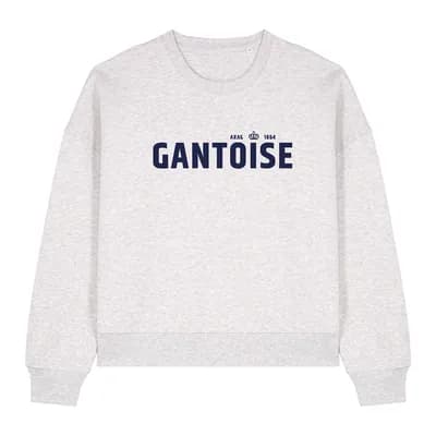 Gantoise Club - Women Sweater - Grijs - Transfer