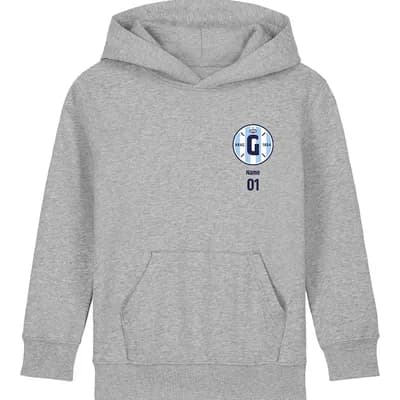 Gantoise Hockey - Kids Hoodie - Grijs
