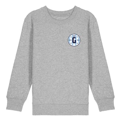 Gantoise Tennis Basic - Kids Sweater - Grijs