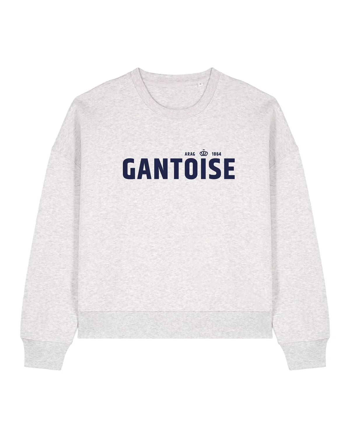 Gantoise Club - Women Sweater - Grijs - Transfer