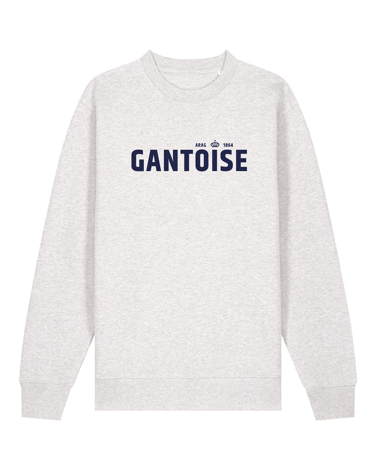Gantoise Club - Unisex Sweater - Grijs - Transfer