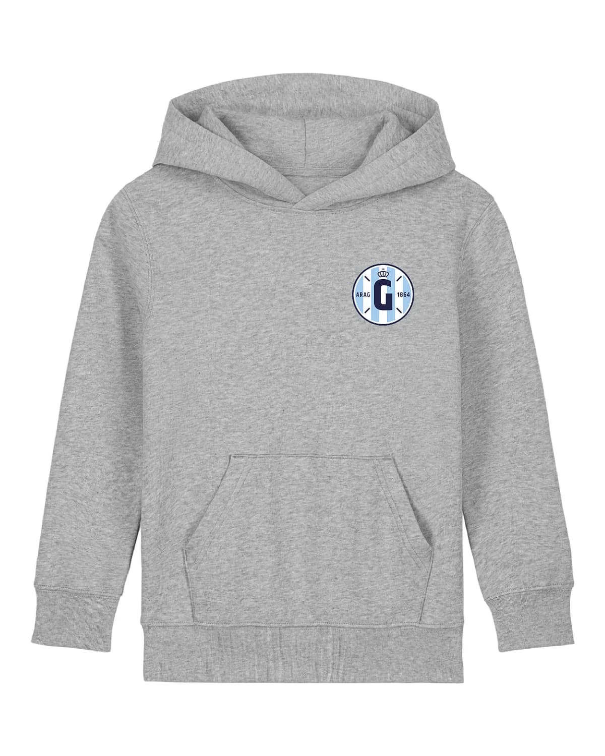 Gantoise Hockey - Kids Hoodie - Grijs