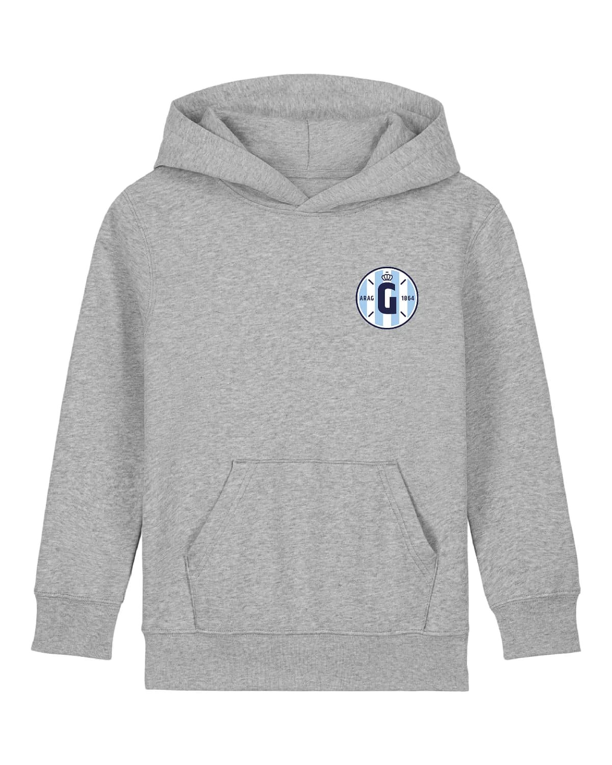 Gantoise Tennis Basic - Kids Hoodie - Grijs